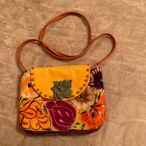 Flowered purse